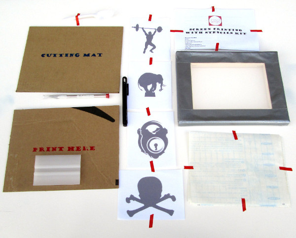 Screen Printing Kit on Etsy | Red Circle Crafts