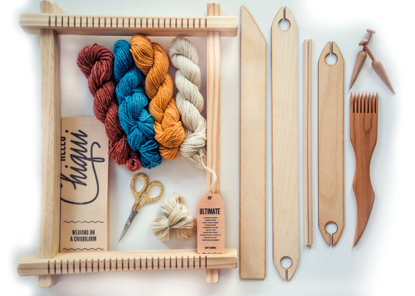 Frame Loom Weaving Starter Kit from Hello Chiqui on Etsy